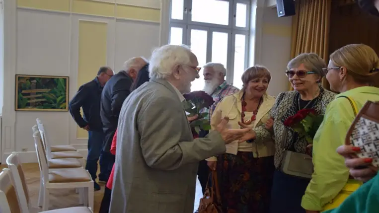 Kiállításmegnyitó a Munkácsy Mihály Magyar Házban -  Volodimir Mikita ismert és ismeretlen alkotásai