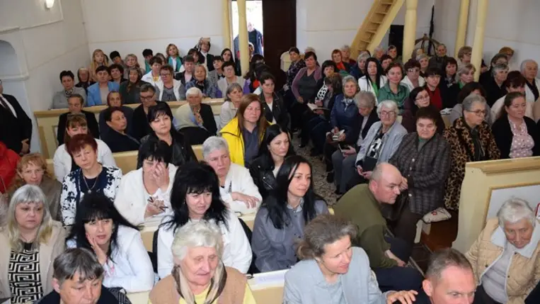 Tavaszi nőszövetségi csendesnap Szőlősgyulán - „Szeret az Úr, azért nincs még végünk”. Fotó: Kárpátinfo/ Marton Erzsébet