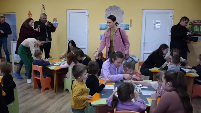 Nyílt nap a P. Frangepán Gimnázium beregszászi bázisóvodájában - Hagyományápolás és modernitás. Fotó: Kárpátinfo/Kovács Erzsébet
