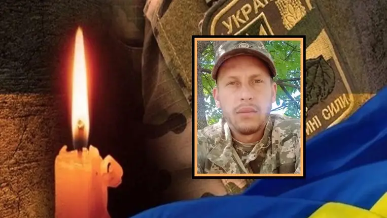 30 éves Andrij Tkacsukkárpátaljai katona vesztette életét az orosz-ukrán háborúban. Fotó: Jaszinyai kistérség Facebook-oldala