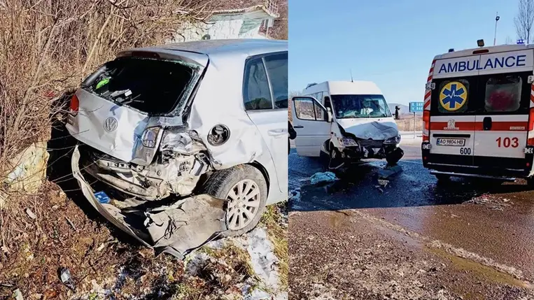 Közúti baleset történt Beregszász és Muzsaly között