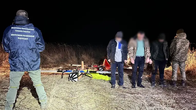 Drónos cigarettacsempészek buktak le a Beregszászi járásban. Fotó:  Ukrán Állami Határőrszolgálat