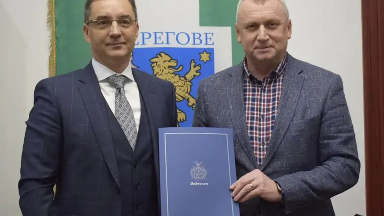 Debreceni küldöttség Beregszászban. Fotó: Babják Zoltán Facebook-oldala