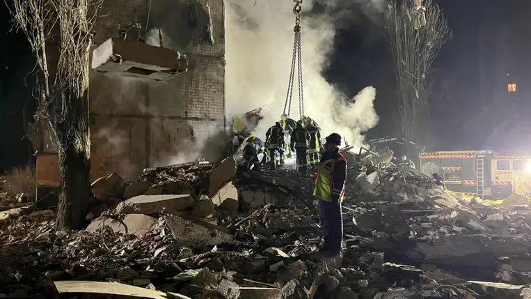 Ketten meghaltak egy odesszai lakóházat ért orosz dróntámadásban. Fotó: t.me/SJTF_Odes