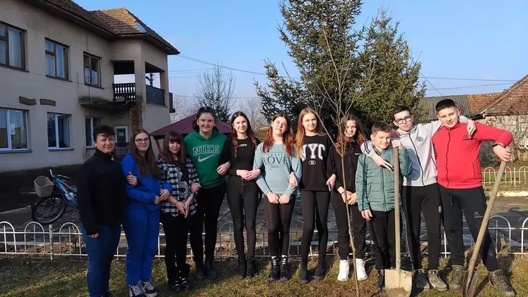 Sárosoroszi csapat a SzékelyKapuk-ZöldKapuk Nemzetközi Ökocivilizációs játékokon