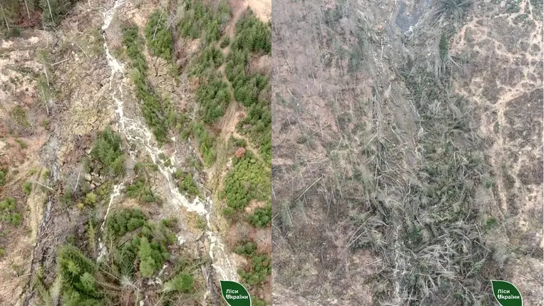 Újabb földcsuszamlás Kárpátalján