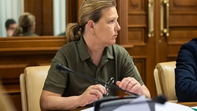 Benyújtotta lemondását posztjáról Julija Laputyina veteránügyi miniszter. Fotó: kmu.gov.ua