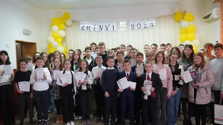 A Zrínyi Ilona Matematikaverseny eredményhirdetésén - Jussatok fel a matematikai Himalájára. Fotó: Kárpátinfo/Kovács Erzsébet