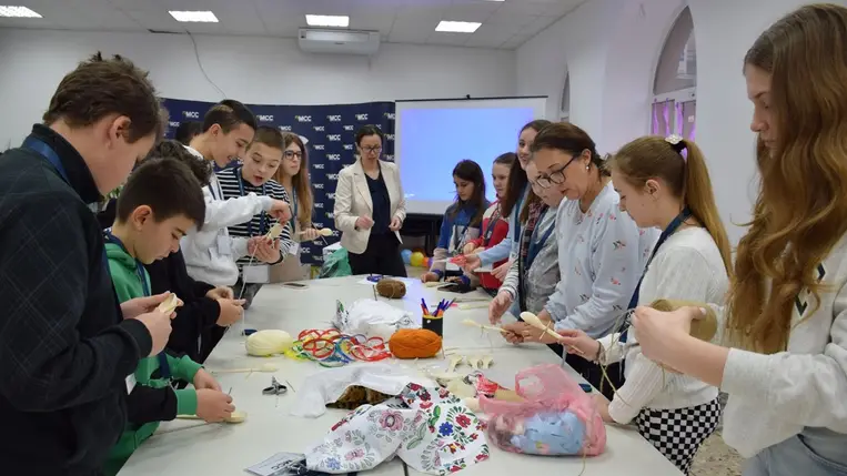 Télbúcsúztató az MCC Beregszászi Központjában - Farsangzáró húshagyó kedden. Fotó: Kárpátinfo/Kovács Erzsébet