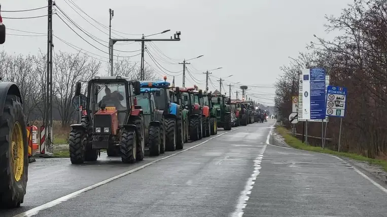 Dühösek a román gazdák is az ukrán mezőgazdasági termékek miatt - Brüsszelbe vonulnának. Fotó: DPSZU