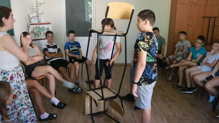 Keresztyén Balázs olvasótábor a KMPSZ szervezésében - Életre kelt irodalom. Fotó: Kárpátinfo/Kovács Erzsébet