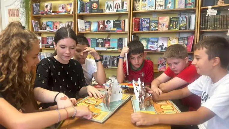 Keresztyén Balázs olvasótábor a KMPSZ szervezésében - Életre kelt irodalom. Fotó: Kárpátinfo/Kovács Erzsébet