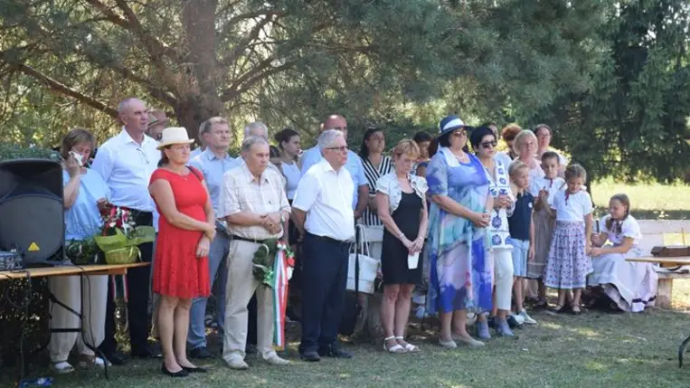 Megemlékezés Tiszacsomán Államalapító királyunk ünnepén