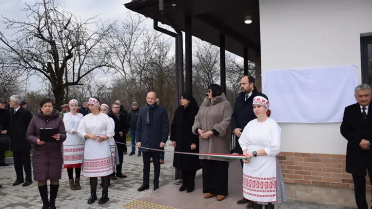 Bővülő hálózat – Óvodaátadás Búcsúban - Nacsa Lőrinc: Aki háborúban óvodát épít, az hisz a békében és a jövőben. Fotó: Kárpátinfó/ Kovács Elemér