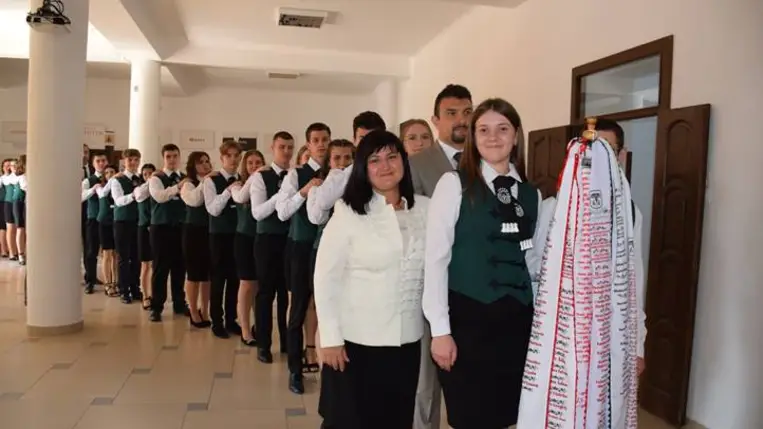 Ballagás a Nagydobronyi Református Líceumban - „Ne félj! Én veled vagyok.  Fotó: Kárpátinfo/Kovács Erzsébet