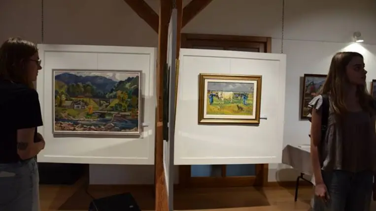 Harangozó Miklós-emlékkiállítás a Munkácsy Mihály Magyar Házban - A művészet sosem hal meg. Fotó: Kárpátinfo/Kovács Erzsébet