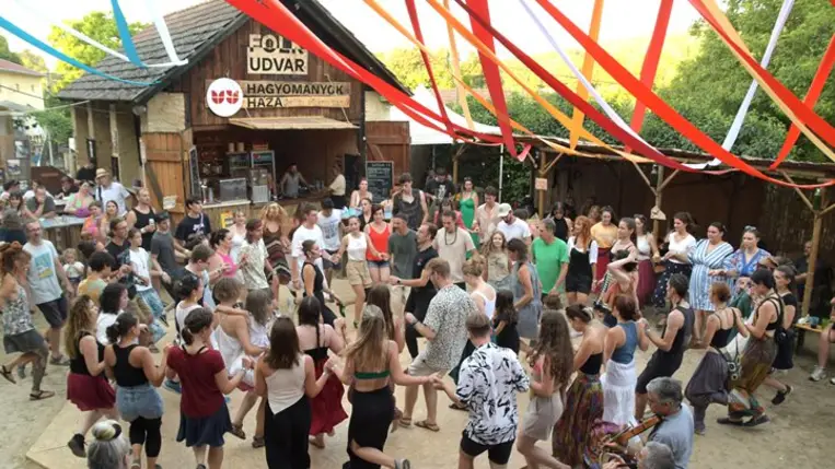 A FolkUdvar idén is a magyar néphagyomány sokszínűségét ünnepelte. Fotó: Hagyományok Háza Sajtószolgálata
