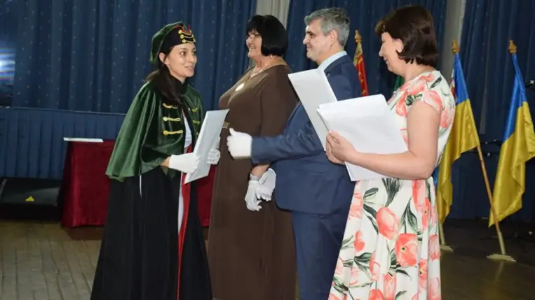 Magiszteri diplomaátadó a Rákóczi Főiskolán - „Hass, alkoss, gyarapíts”. Fotó: Kárpátinfo/Kovács Erzsébet
