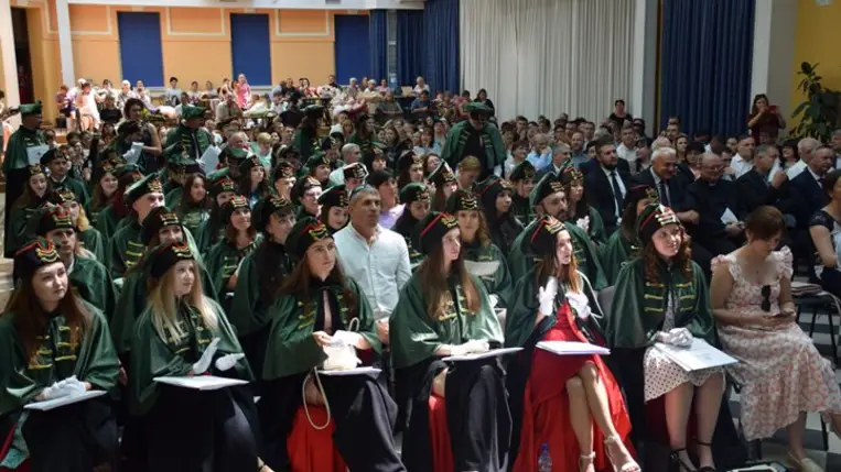 Magiszteri diplomaátadó a Rákóczi Főiskolán - „Hass, alkoss, gyarapíts”. Fotó: Kárpátinfo/Kovács Erzsébet