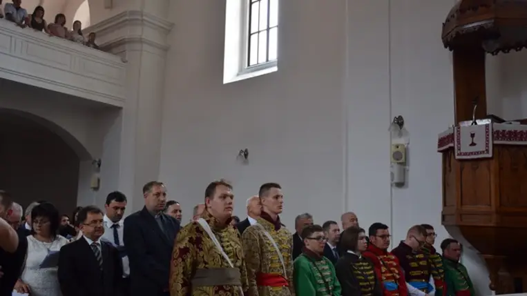 A II. Rákóczi Ferenc Kárpátaljai Magyar Főiskola diplomaátadó ünnepségén - Remény, elköteleződés, kreativitás. Fotó: Kárpátinfo/Kovács Elemér