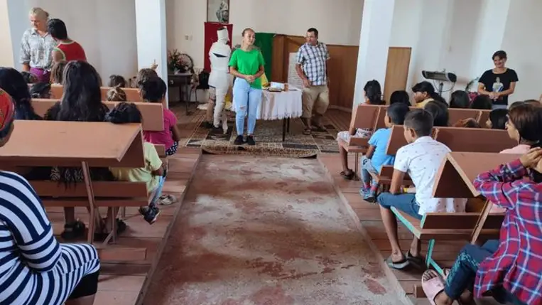 Gyermeknapok a beregszászi református roma gyülekezetben - „Én vagyok az élet kenyere…”