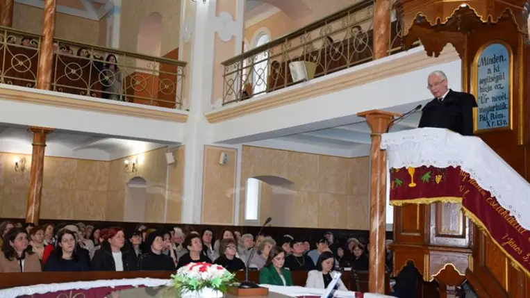 Egyházkerületi női csendesnap Nagydobronyban - Szolgáljatok az Úrnak örömmel. Fotó: Kárpátinfó/Marton Erzsébet