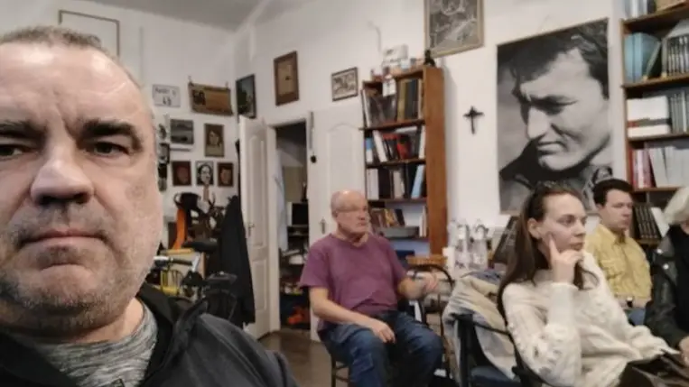 Rónai Balázs Zoltán verses kötetének bemutatóján - Egy középkori polgár