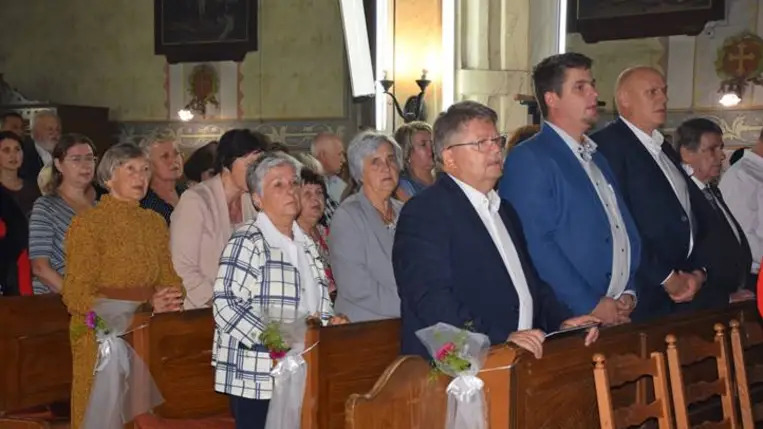 Templombúcsú Beregszászon - A kereszt, megváltásunk jelképe. Fotó: Kárpátinfó/ Kovács Elemér