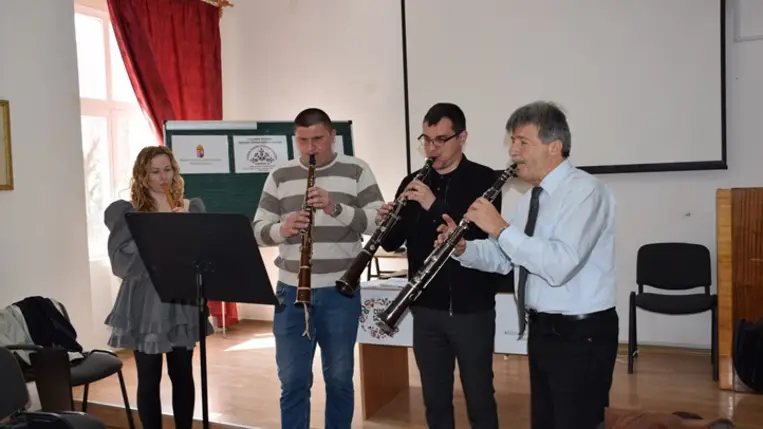 Tulipános hangszeres és oktatási nap a Rákóczi Főiskolán - Népi kultúránk – az összekötő és megtartó erő. Fotó: Kárpátinfó/ Kovács Elemér