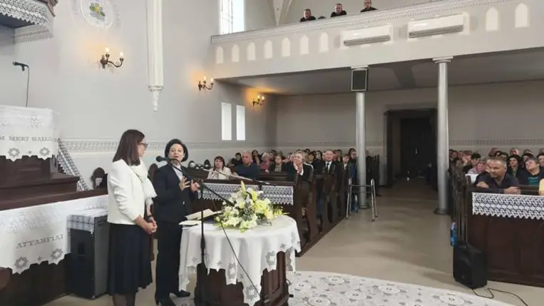 Kárpátaljára látogatott a Református Egyházak Világközösségének elnöke