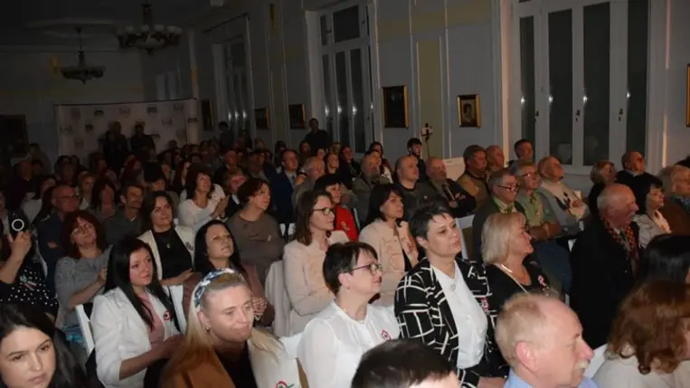 Megemlékezés Munkácson. A KMKSZ központi rendezvényén - „1848, te csillag!”. Fotó: Kárpátinfó/ Kovács Elemér