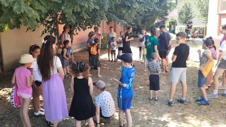 Vakációs Bibliahét Beregardóban - Vízjelek. Fotó: Kárpátinfó/ Kovács Erzsébet