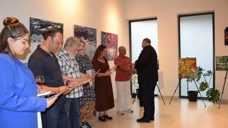 Ortutay Alkotótábort szerveztek Beregszászon - Színek, fények, ritmusok. Fotó: Kárpátinfó/ Marton Erzsébet