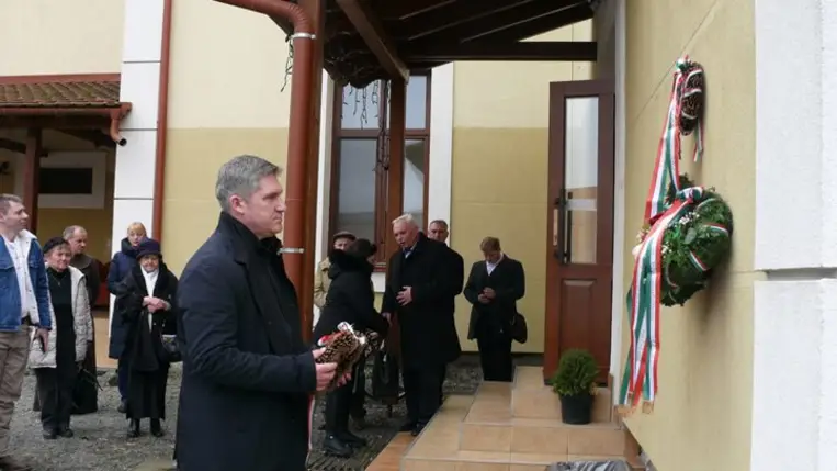 Hitvalló elődök: könyvbemutató Beregszászon - Pásztor Ferenc vértanú örök példája. Fotó: Kárpátinfó/ Kovács Elemér