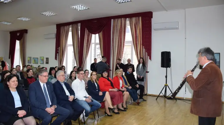 Tulipános hangszeres és oktatási nap a Rákóczi Főiskolán - Népi kultúránk – az összekötő és megtartó erő. Fotó: Kárpátinfó/ Kovács Elemér