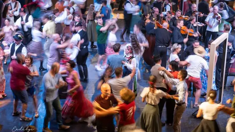 Nagy-Küküllő menti táncünnep - Erdélyi Táncháztalálkozó Székelyudvarhelyen. Fotó: Erdélyi Hagyományok Háza/ ÁdámGyula
