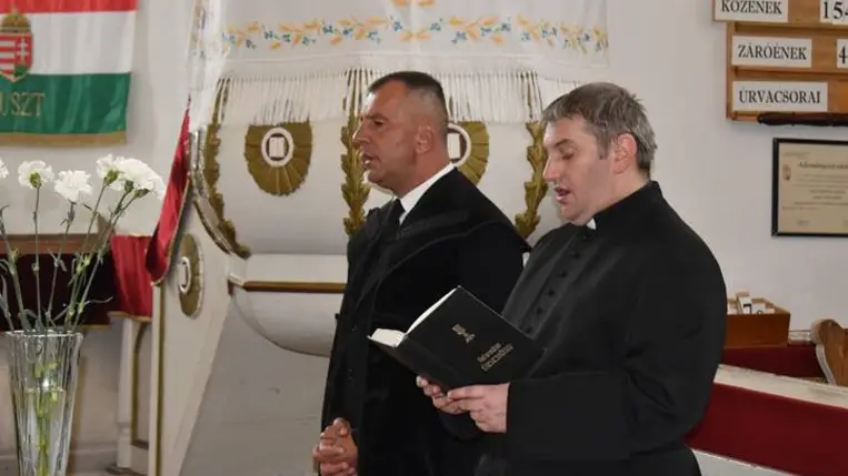 Ökumenikus istentisztelet és koszorúzás Huszton. Bethlen Gáborra emlékeztek - Mindig megtenni, amit lehet. Fotó: Pro Cultura Subcarpathica