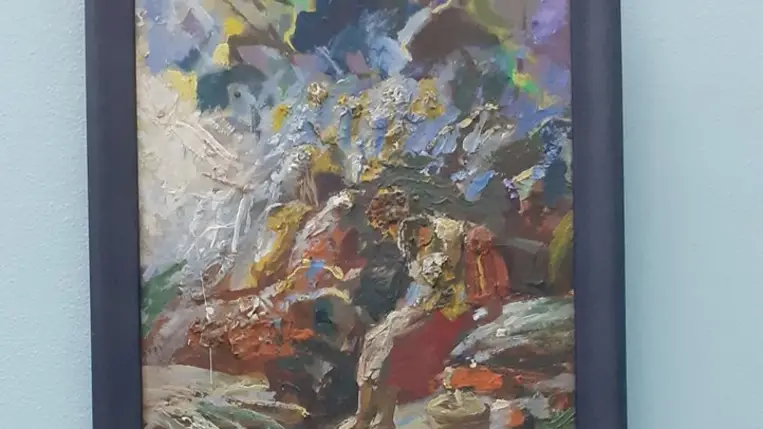 Veres Péter-emlékkiállítás Beregszászban - A sokszínű festő