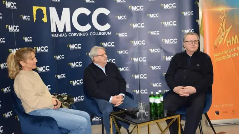 Találkozó Nagy Tímea és Hegedűs Csaba olimpikonokkal az MCC beregszászi székházában - A példaképek köztünk élnek