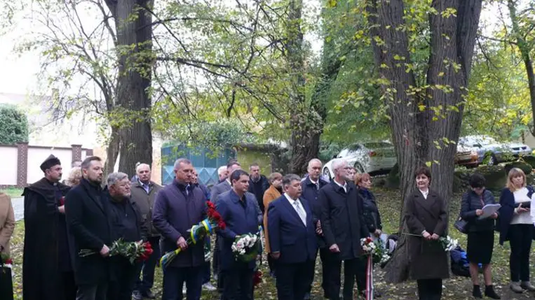 Ötvenhatos megemlékezés Ungváron - Hősies, dicsőséges napok. Fotó: Kárpátinfó/ Kovács Elemér