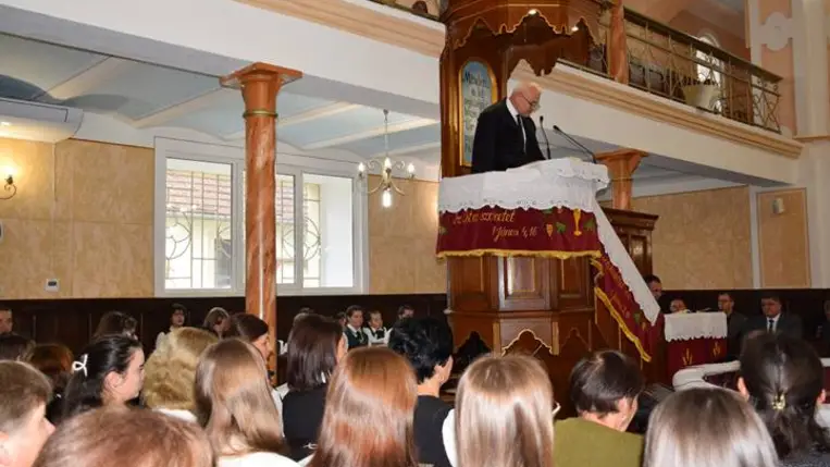 Harmincéves a Nagydobronyi Református Líceum - Hit, áldozatkészség, kitartás. Fotó: Kárpátinfó/ Marton Erzsébet