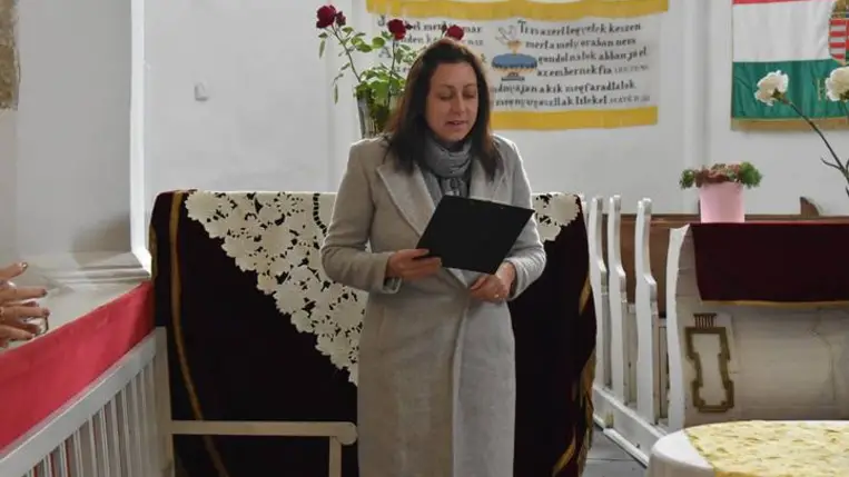 Ökumenikus istentisztelet és koszorúzás Huszton. Bethlen Gáborra emlékeztek - Mindig megtenni, amit lehet. Fotó: Pro Cultura Subcarpathica