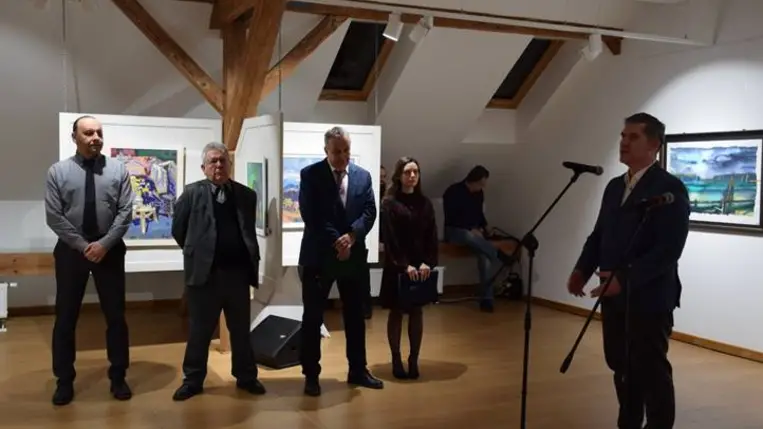 Tárlatmegnyitó a Munkácsy Mihály Magyar Házban - A Kárpátok Művészetéért és Kultúrájáért Egyesület alkotóinak sokszínű világa