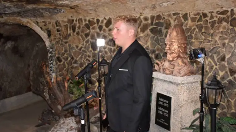 Megemlékezés a szerednyei Dobó pincében - A közös múlt kötelez. Fotó: Kárpátinfó/ Kovács Elemér