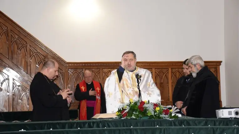 Ökumenikus imahét Beregszászban - Közös hitvallás. Fotó: Kárpátinfó/ Kovács Erzsébet