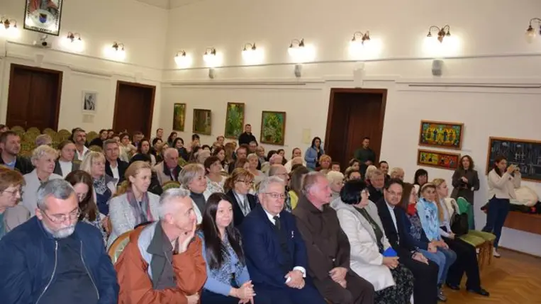 Találkozó Böjte Csabával a Rákóczi Egyetemen - Hittel, reménnyel, zarándoklattal. Fotó: Kárpátinfó/ Kovács Elemér