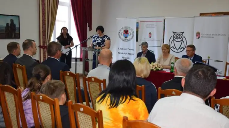 Táborzáró rendezvény a Rákóczi Főiskolán - Élet, erő, remény. Fotó: Kárpátinfó/ Kovács Elemér