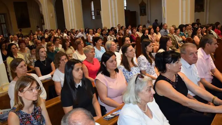 A KMPSZ központi tanévnyitó ünnepségén - Szeretettel, hűséggel és felelősséggel. Fotó: Kárpátinfó/ Marton Erzsébet
