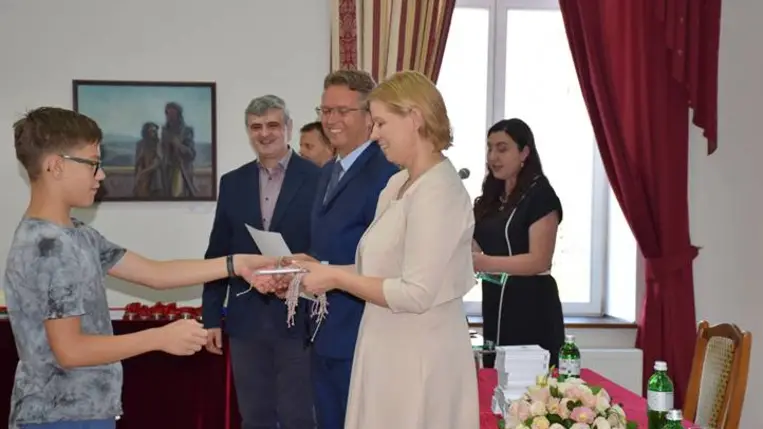 Táborzáró rendezvény a Rákóczi Főiskolán - Élet, erő, remény. Fotó: Kárpátinfó/ Kovács Elemér