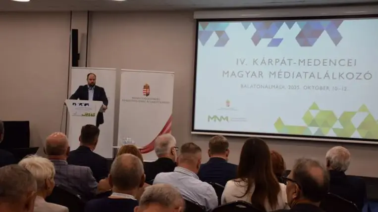 Kárpát-medencei Magyar Médiatalálkozó Balatonalmádiban - Hitelesség, elhivatottság, naprakészség. Fotó: Kárpátinfó/ Kovács Elemér